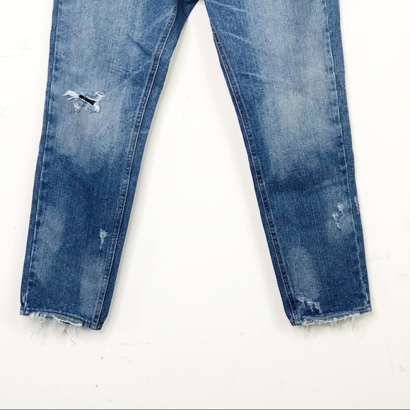 ACNE Studio raw hem distressed skinny jeans - Picture 2 of 10